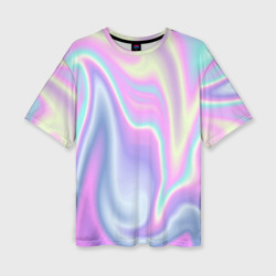Vaporwave – Женская футболка oversize 3D с принтом купить со скидкой в -50%