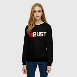 Женский свитшот 3D Rust - фото 2