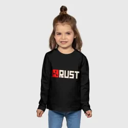 Детский лонгслив 3D Rust - фото 2