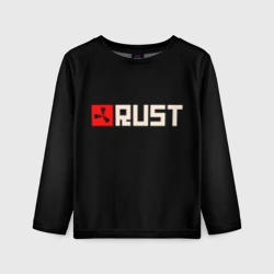 Детский лонгслив 3D Rust