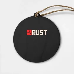 Деревянная игрушка круг Rust