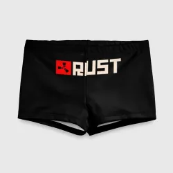 Детские купальные плавки 3D Rust