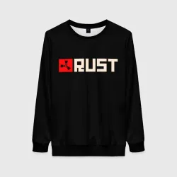 Женский свитшот 3D Rust