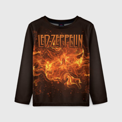 Детский лонгслив 3D Led Zeppelin