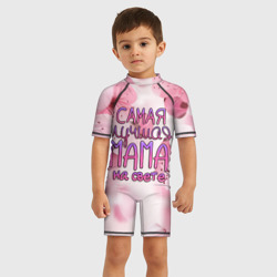 Детский купальный костюм 3D Лучшая мама на свете - фото 2