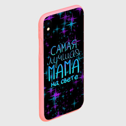Чехол для iPhone XS Max матовый Лучшая мама на свете - фото 2