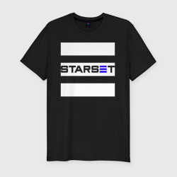 Starset logo – Мужская футболка хлопок Slim с принтом купить