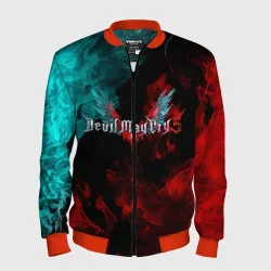Мужской бомбер 3D Devil May Cry