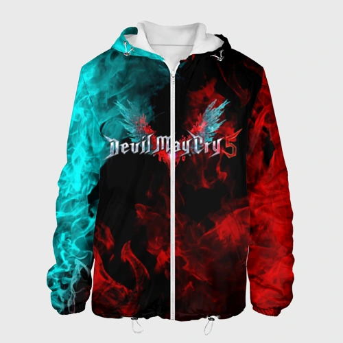 Мужская куртка 3D Devil May Cry