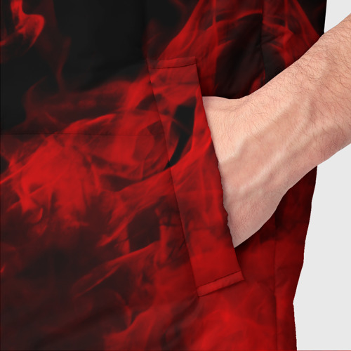 Мужской жилет утепленный 3D Devil May Cry, цвет черный - фото 6