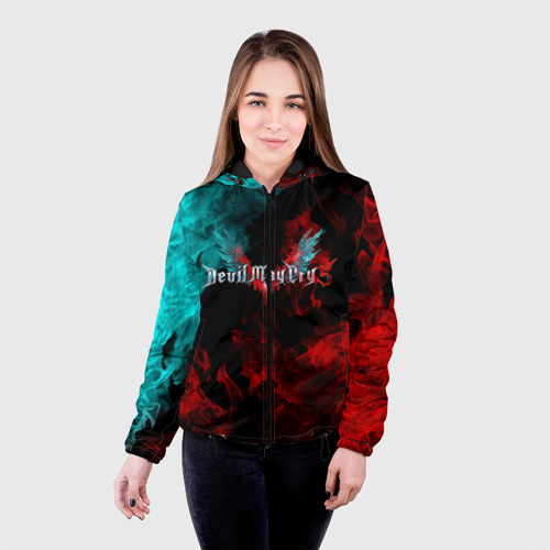Женская куртка 3D Devil May Cry, цвет черный - фото 3