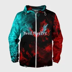 Мужская ветровка 3D Devil May Cry