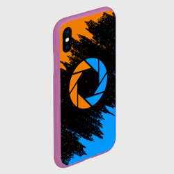 Чехол для iPhone XS Max матовый Portal портал - фото 2