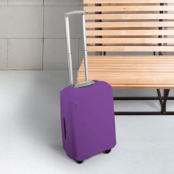 Чехол для чемодана 3D Фиолетовая волна - фото 2