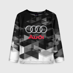 Детский лонгслив 3D Audi