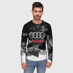 Мужской лонгслив 3D Audi - фото 2