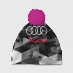 Шапка 3D c помпоном Audi