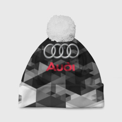 Шапка 3D c помпоном Audi