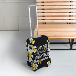 Чехол для чемодана 3D Лучшая бабушка на свете - фото 2