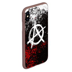 Чехол для iPhone XS Max матовый Анархия anarchy - фото 2