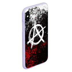 Чехол для iPhone XS Max матовый Анархия anarchy - фото 2