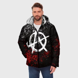 Мужская зимняя куртка 3D Анархия anarchy - фото 2