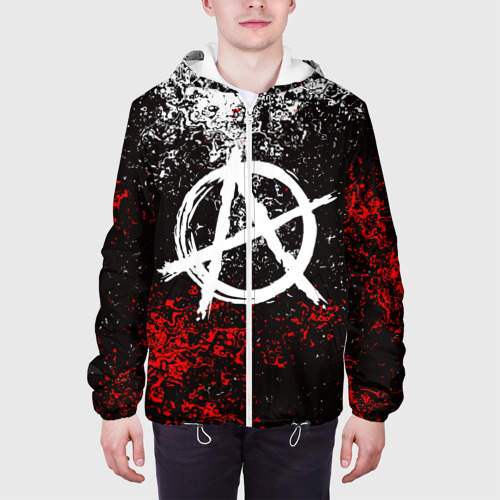 Мужская куртка 3D Анархия anarchy, цвет 3D печать - фото 4