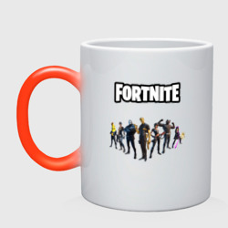 Кружка хамелеон Fortnite 2 глава 2 часть