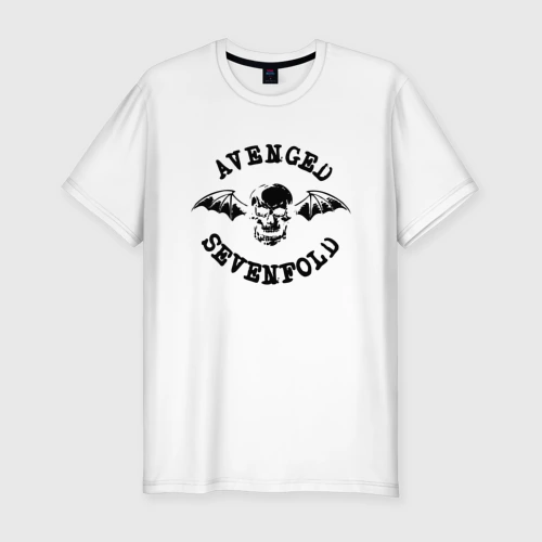 Мужская футболка хлопок Slim Avenged Sevenfold