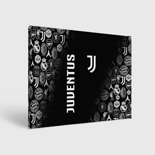 Холст прямоугольный Juventus Ювентус