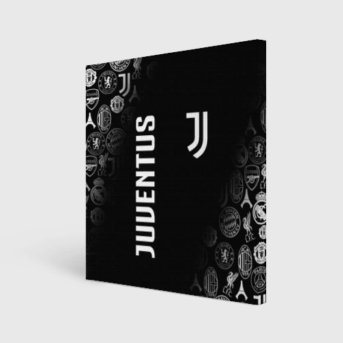 Холст квадратный Juventus Ювентус