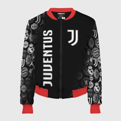 Женский бомбер 3D Juventus Ювентус
