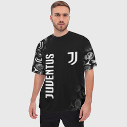 Мужская футболка oversize 3D Juventus Ювентус - фото 2