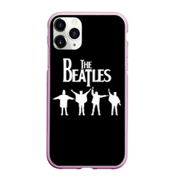 Чехол для iPhone 11 Pro Max матовый Beatles Битлз