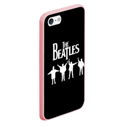 Чехол для iPhone 5/5S матовый Beatles Битлз - фото 2