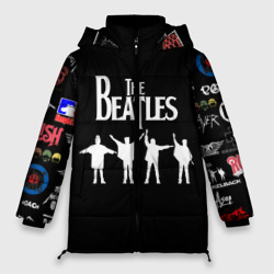 Женская зимняя куртка Oversize Beatles Битлз