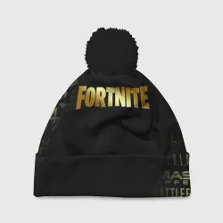 Шапка 3D c помпоном Fortnite Фортнайт