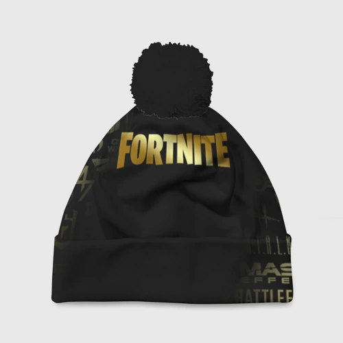 Шапка 3D c помпоном Fortnite Фортнайт