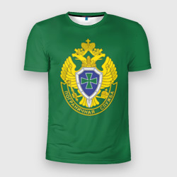 Пограничная служба зеленый – Мужская футболка 3D Slim с принтом купить со скидкой в -9%