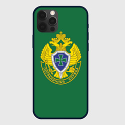 Чехол для iPhone 12 Pro Пограничная служба зеленый