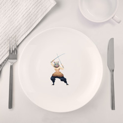 Набор: тарелка + кружка Иноске Хашибира Клинок рассекающий демонов - фото 2