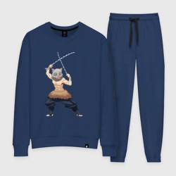 Женский костюм хлопок Иноске Хашибира Клинок рассекающий демонов