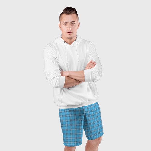 Мужские шорты спортивные Джентльмены комплект 1, принт, цвет 3D печать - фото 5