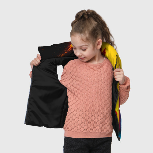 Детский жилет утепленный 3D Portal портал, цвет черный - фото 5