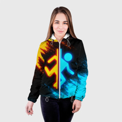 Женская куртка 3D Portal портал - фото 2