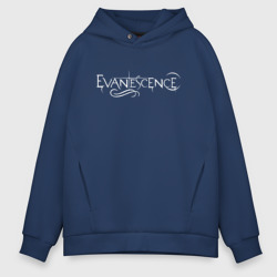 Evanescence – Мужское худи Oversize хлопок с принтом купить со скидкой в -21%