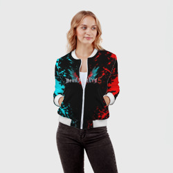 Женский бомбер 3D Devil May Cry - фото 2