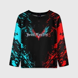 Детский лонгслив 3D Devil May Cry