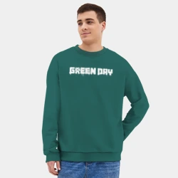 Мужской свитшот oversize без начеса хлопок GreenDay ГринДей - фото 2