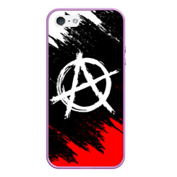 Чехол для iPhone 5/5S матовый Анархия anarchy